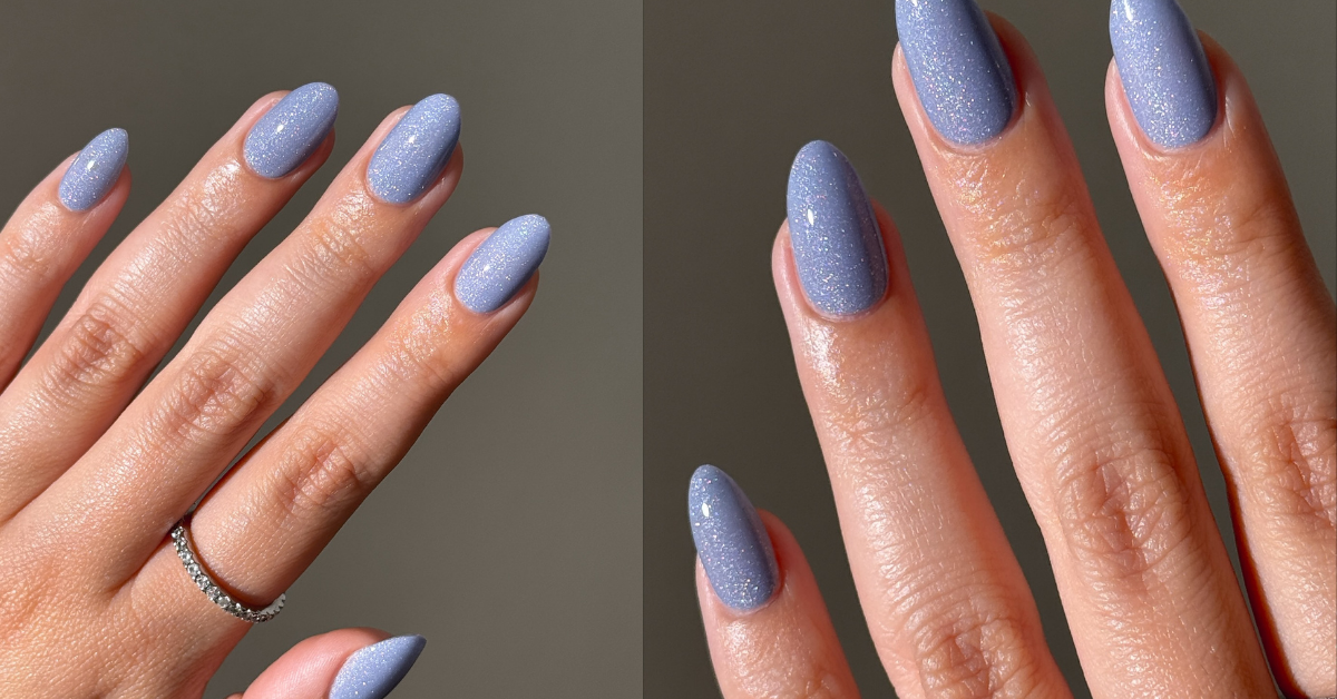 25+ Dusty Blue Nails You Need to Try Right Now