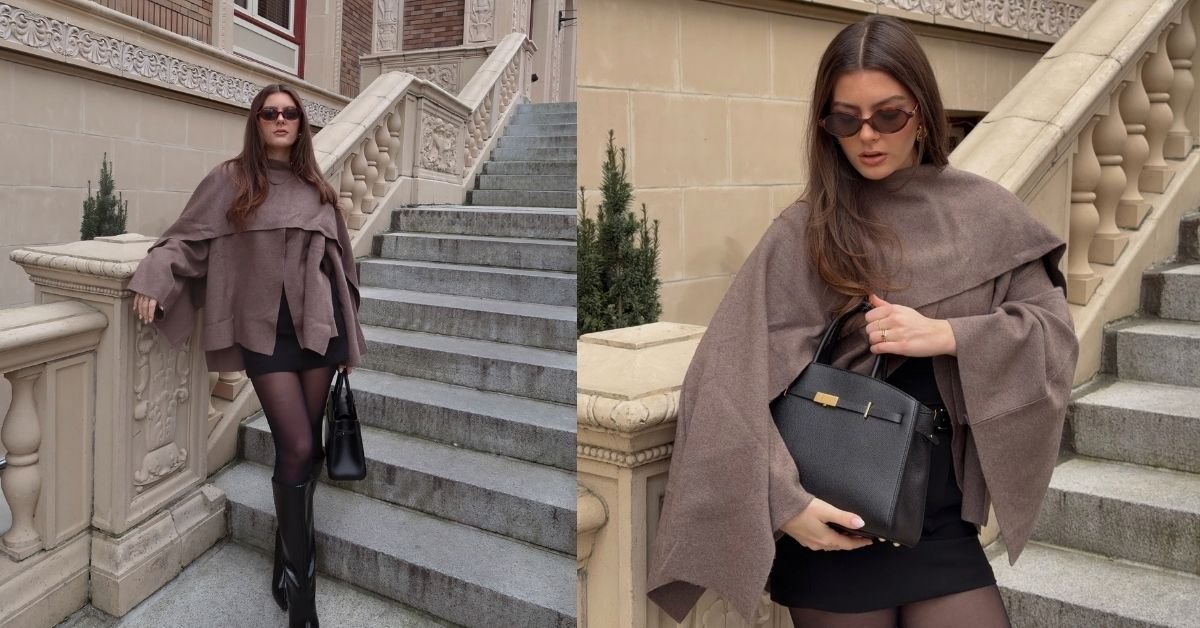 12+ Trendy Cape Coat Outfit Ideas You Need to Try
