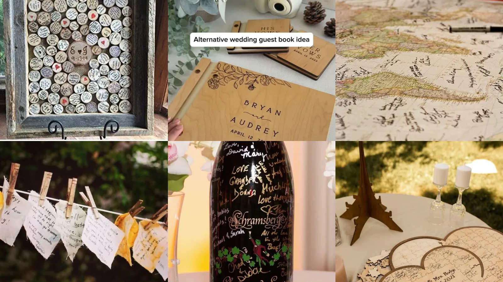 20+ Genius Alternative Guest Book Ideas That Steal the Show