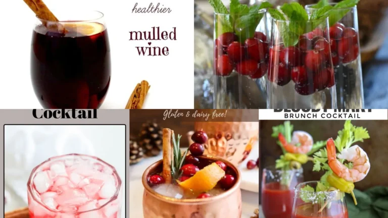 29+ Low Calorie Christmas Cocktails That Taste Sinful