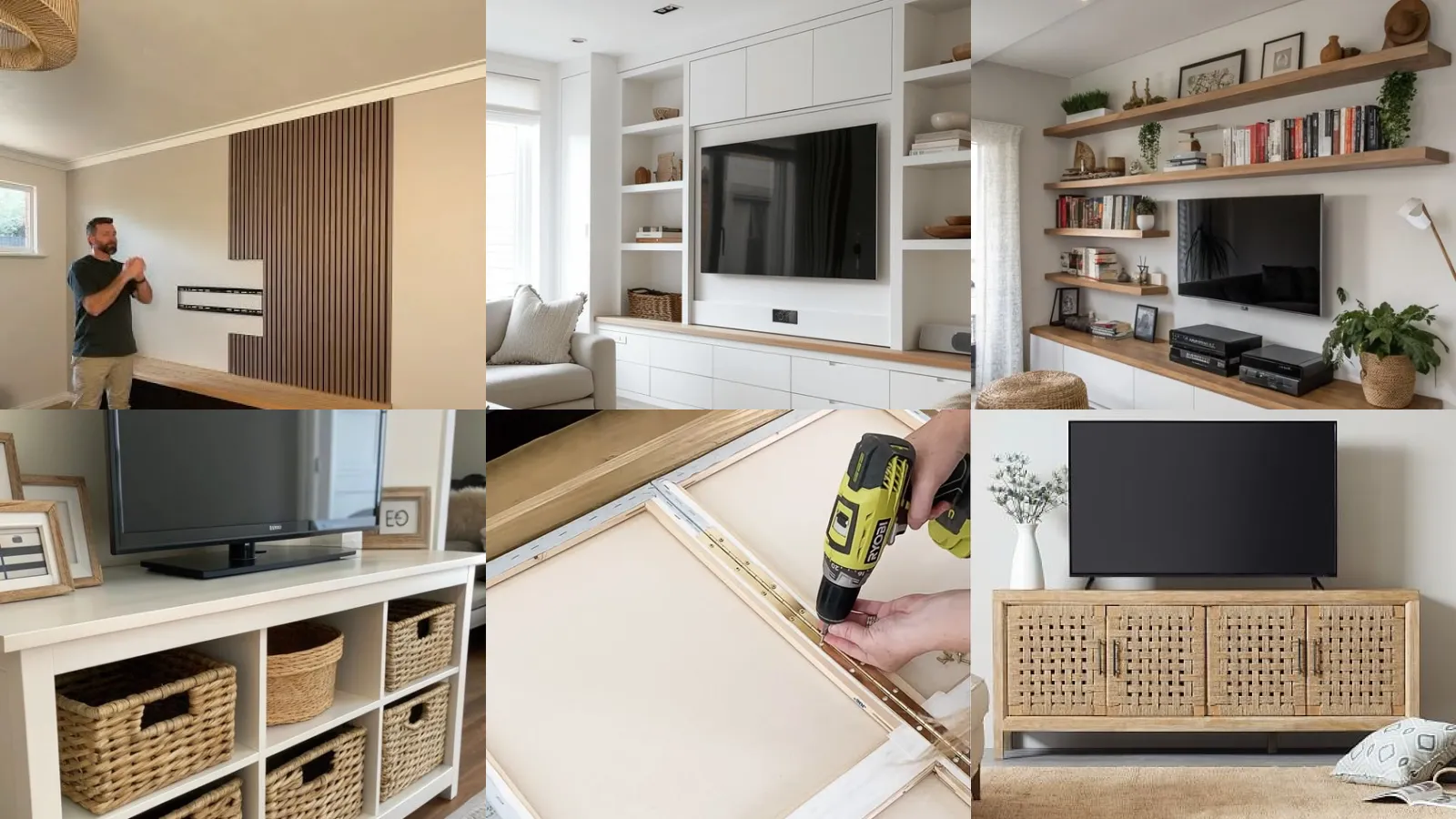 10+ Stunning Scandi TV Wall Ideas That Transform Any Room