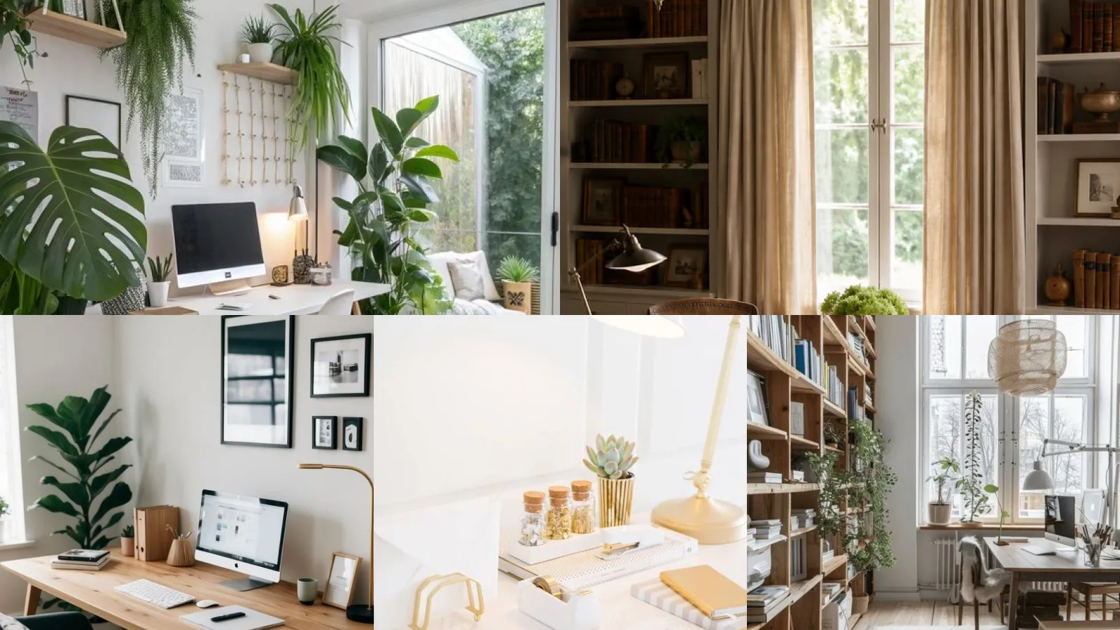16+ Scandinavian Home Office Ideas That Maximize Calm