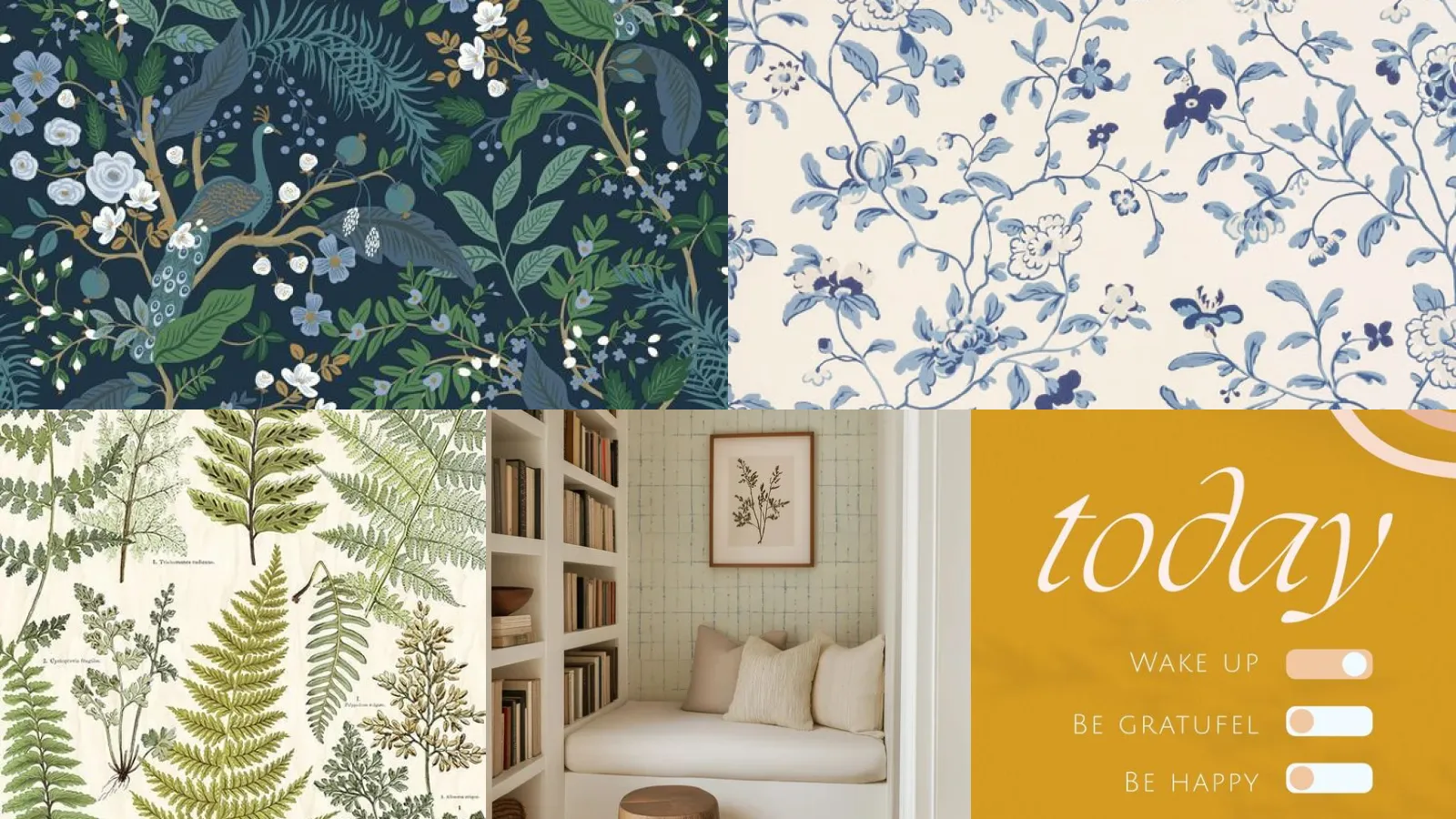17+ Stunning Wallpaper Ideas Blue That Transform Any Room