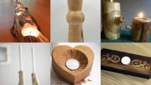 20+ Stunning Candle Holder Wood Carving Ideas You’ll Crave