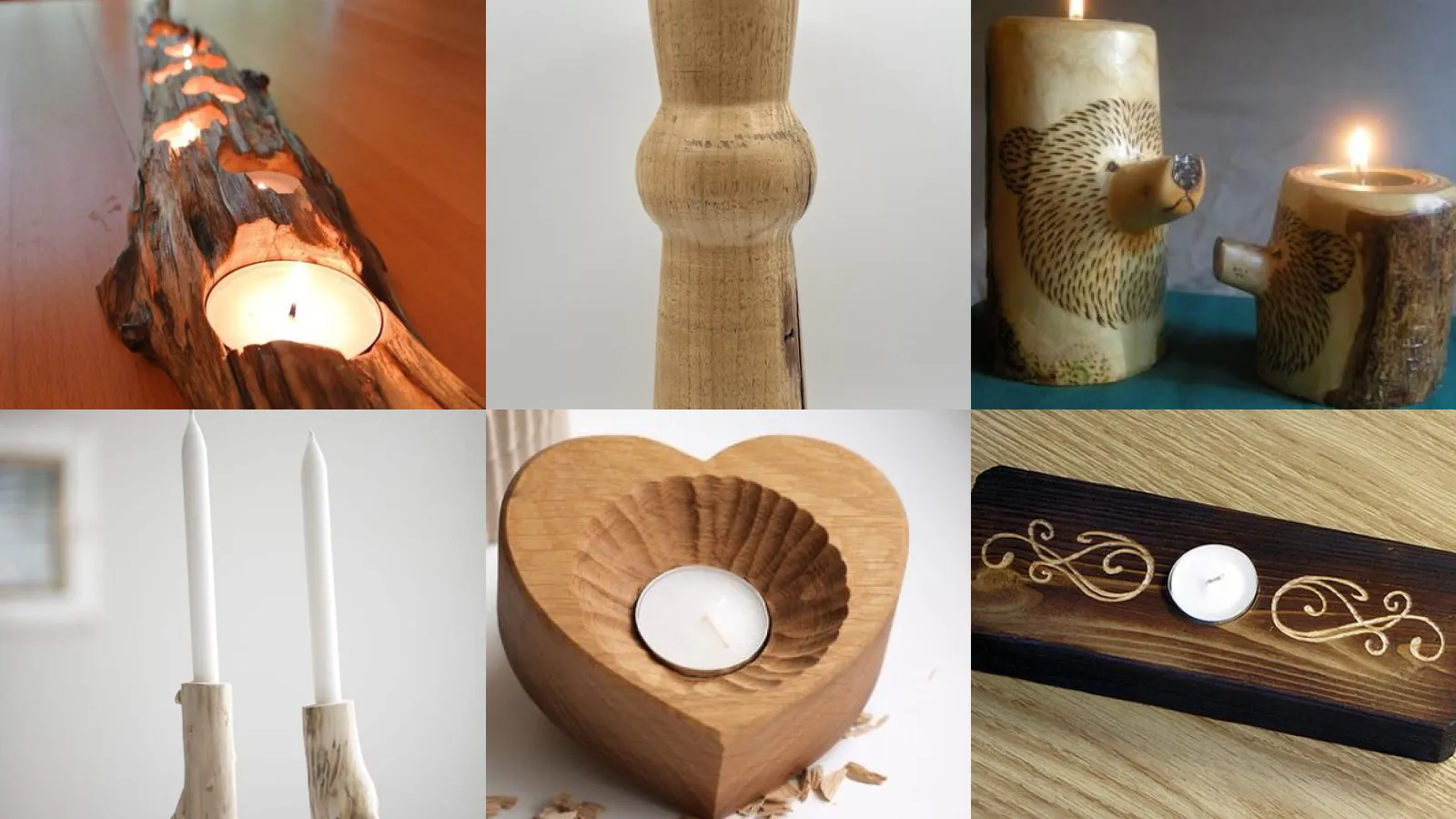 20+ Stunning Candle Holder Wood Carving Ideas You’ll Crave