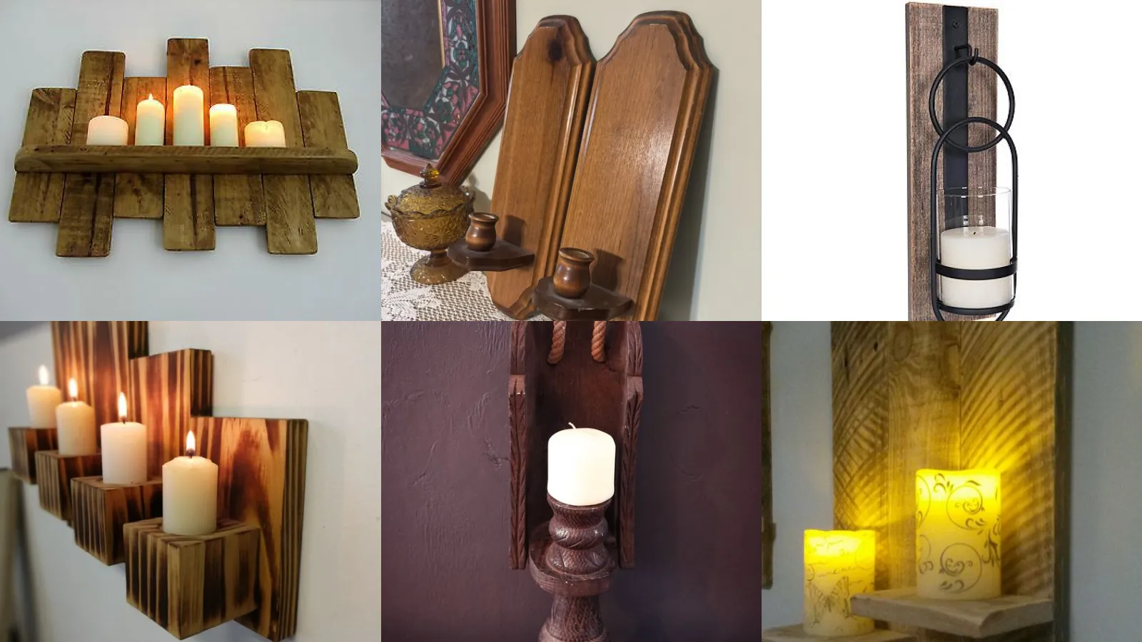 20+ Stunning Candle Holder Wood Wall Ideas Transform Any Room