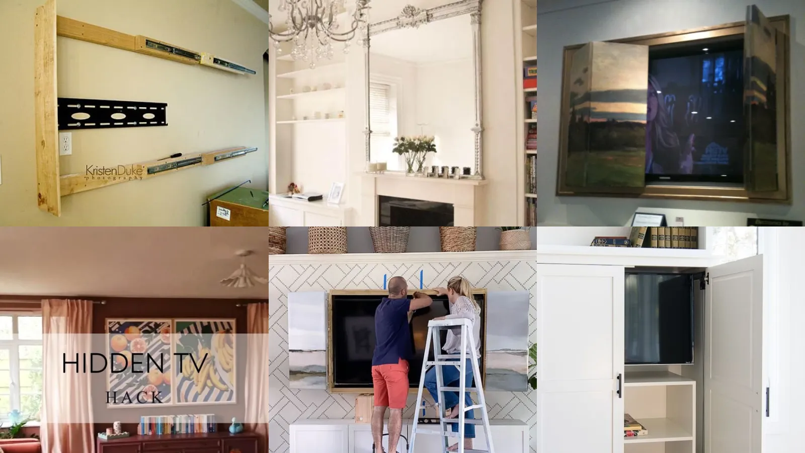 18+ Genius Hidden TV Minimalist Designs That Transform Rooms