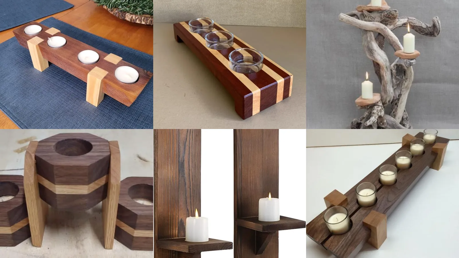 20+ Modern Candle Holder Wood Ideas That Transform Any Room