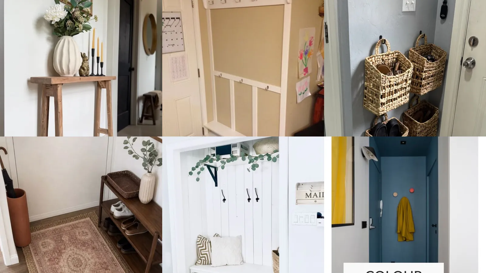 16+ Genius Small Entry Solutions That Transform Tiny Spaces