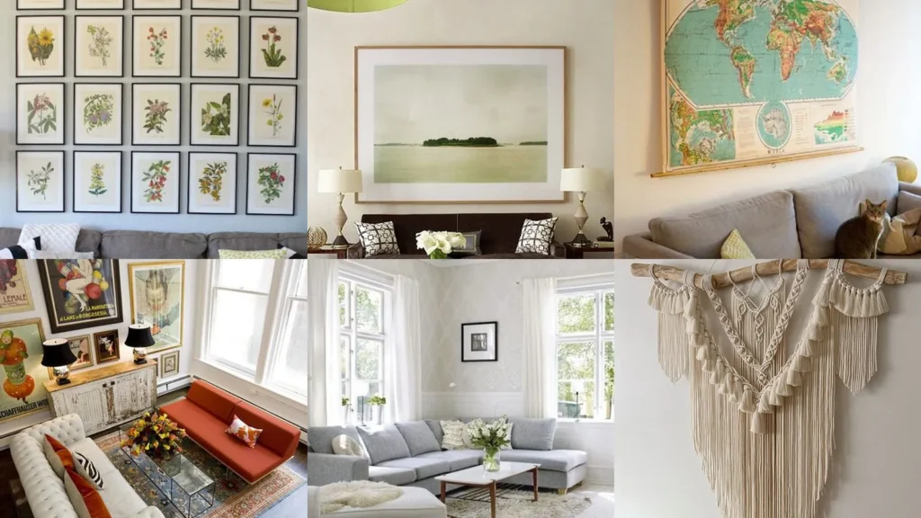 21+ Stunning Above The Couch Decorating Ideas That Transform