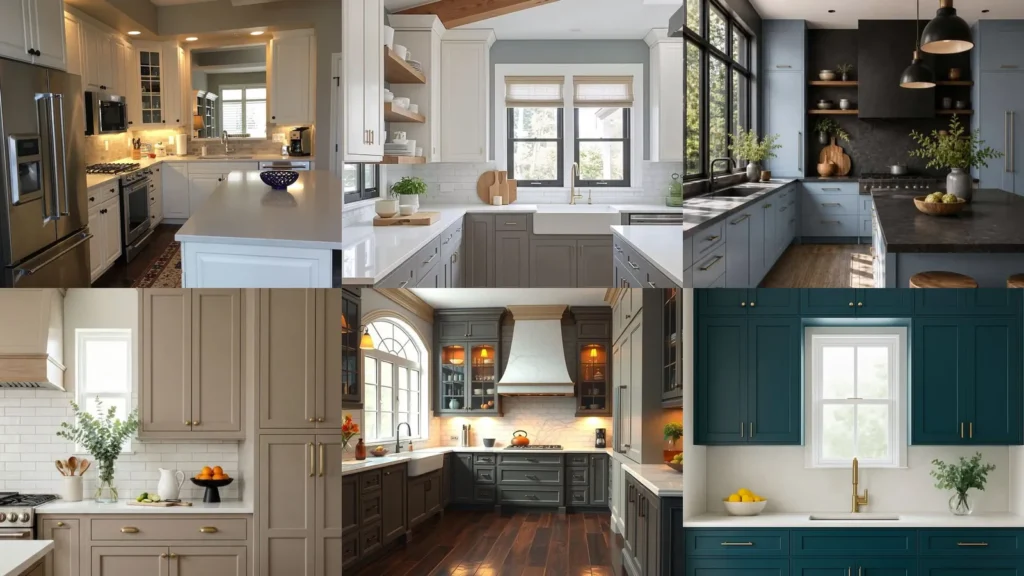 20 Cabinet Colors for Dark Wood Floors and More Color Ideas