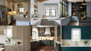 20 Cabinet Colors for Dark Wood Floors and More Color Ideas
