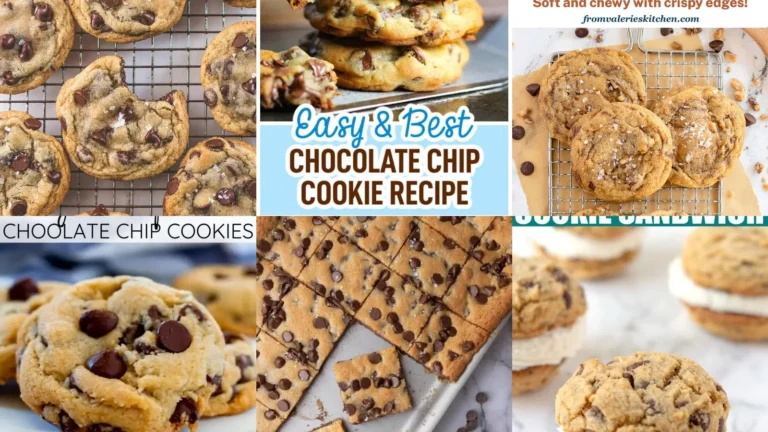 20 Chocolate Chip Cookie Recipes and Ideas to Inspire Your Next Bake