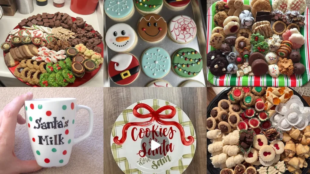 20 Christmas Cookie Plate Ideas With Festive Treats and Pretty Gift Wrap