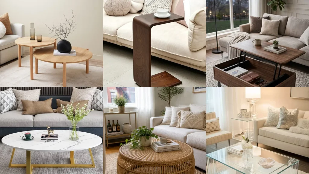 20 Coffee Table Ideas for Small Spaces Worth Saving