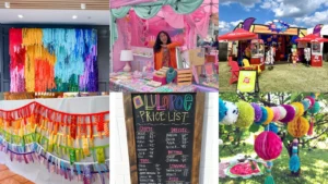 20+ Vibrant Colorful Vendor Booth Ideas That Sell Out Fast