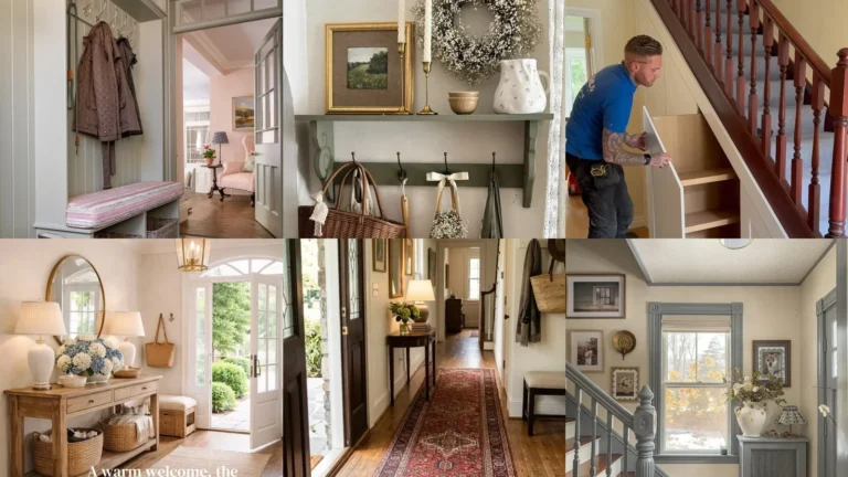 20 English Cottage Entryway Ideas With Pretty Storage and Country Details