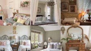 20 English Countryside Bedroom Ideas With Florals, Gingham and Pretty Details