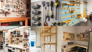 20 Garage Shelving Ideas With Workbench Setups and Tool Storage