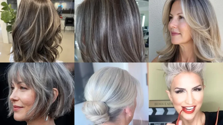 20 Gray Blending and Hair Styling Ideas to Inspire Your Next Look