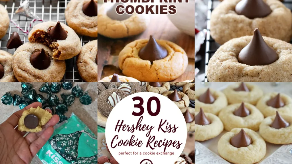 20 Hershey Kiss Cookies and Cookie Tray Ideas to Save