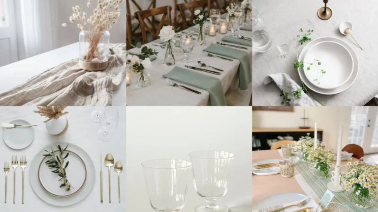 12+ Stunning Minimal Spring Tablescape Ideas That Sell