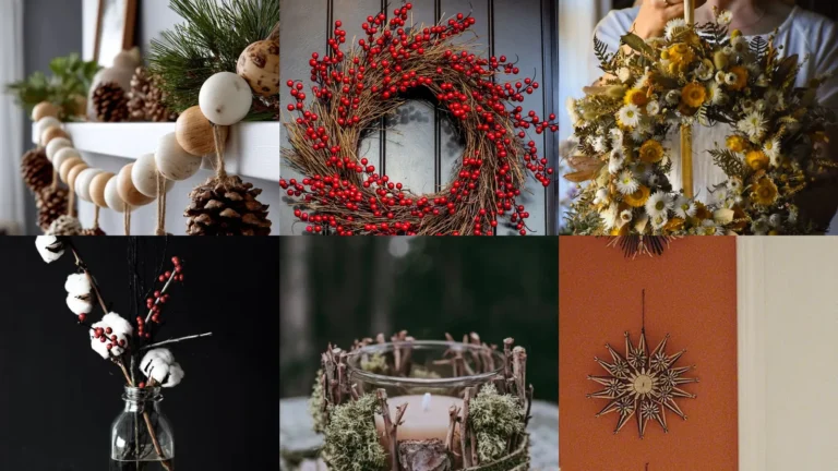 19+ Stunning Natural Christmas Decorations That Cost Nothing
