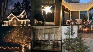 20 Outdoor Christmas Lights Ideas for Your Porch, Patio and Yard