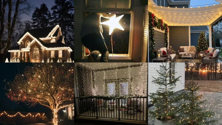 20 Outdoor Christmas Lights Ideas for Your Porch, Patio and Yard