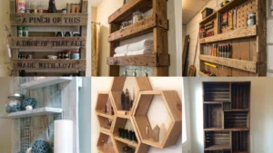 20 Rustic Pallet Shelf Ideas for Storage and Display