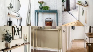 13+ Slim Console Entryway Ideas That Transform Tiny Spaces