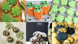 20 St Patricks Day Cookies With Shamrocks, Rainbows and Gold