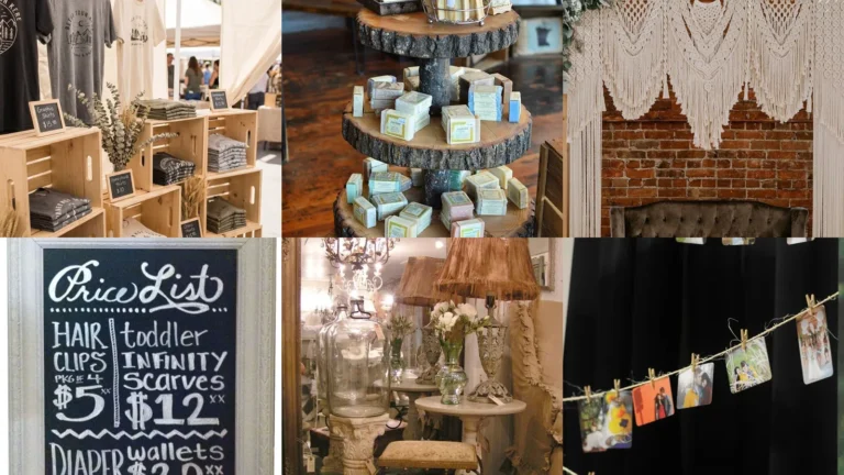 18+ Stunning Vendor Booth Decor Ideas That Sell Out