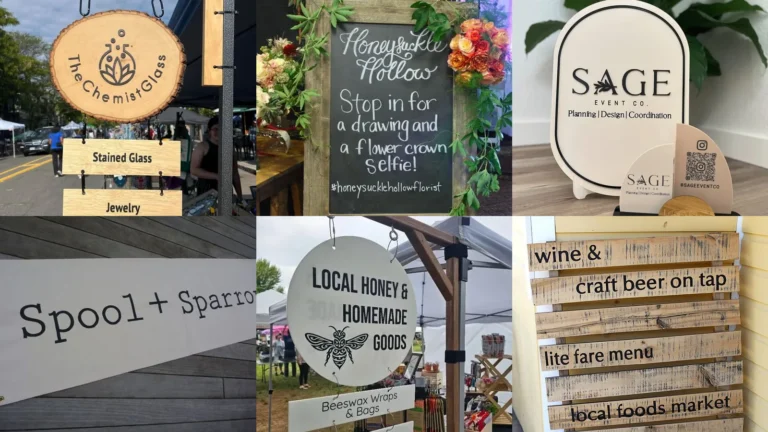 20+ Stunning Vendor Booth Sign Ideas That Sell Out