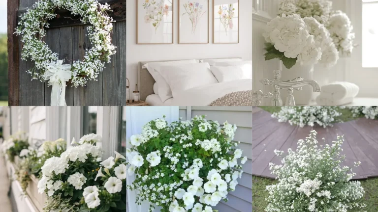 14+ Stunning White Flower Decore Ideas That Transform Any Room