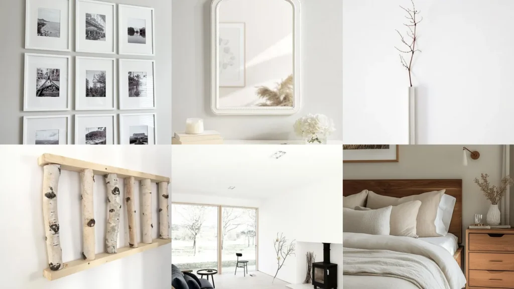 17+ Stunning White Wall Decor Ideas Minimal Spaces Transform