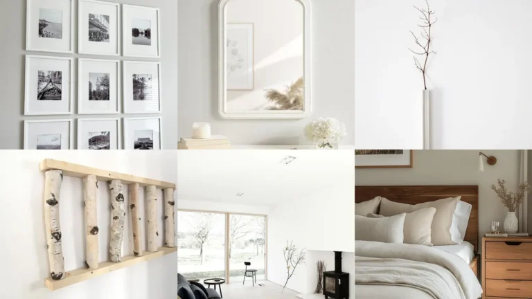 17+ Stunning White Wall Decor Ideas Minimal Spaces Transform